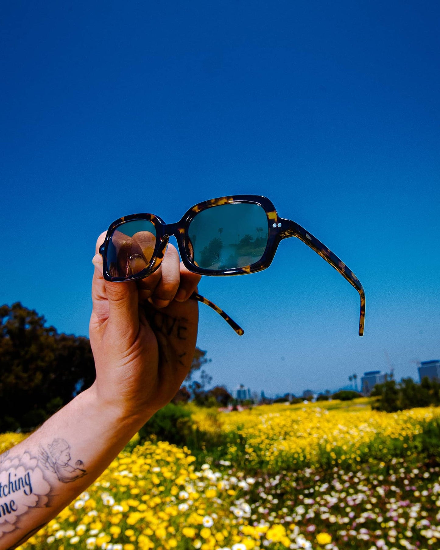 The Dream Cassette is a lightweight frame that looks great on everyone. Thin, adjustable temples make for a comfortable fit on a wide range of head sizes. Handcrafted bioacetate frames—biodegradable, plant-based, earth-friendlier. Rx-ready.