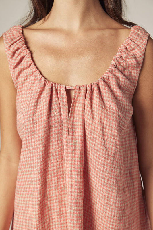 Gingham Mini Dress