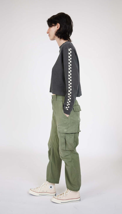 Gent's Cropped Long Sleeve