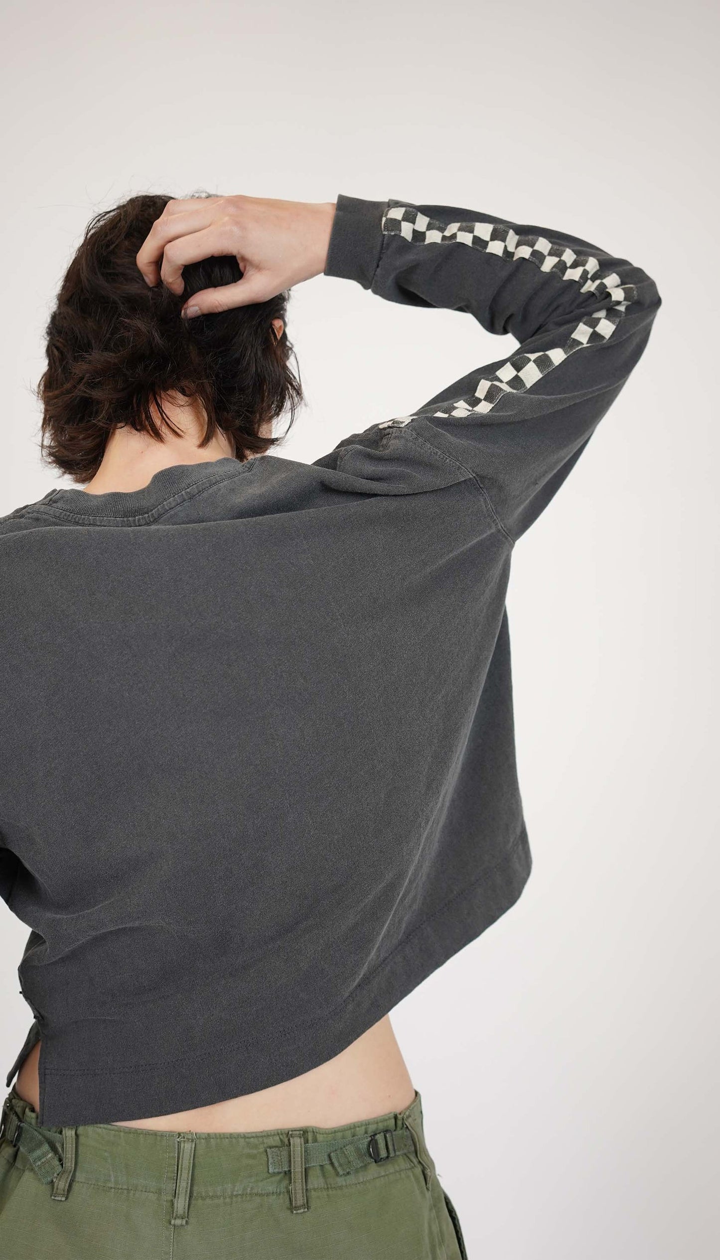 Gent's Cropped Long Sleeve
