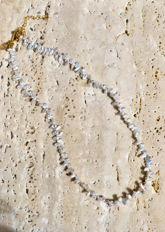 Prickly Pearl Necklace