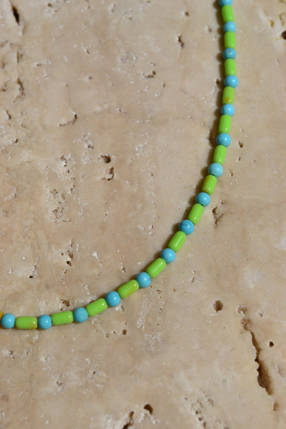 Neon Nights Beaded Necklace