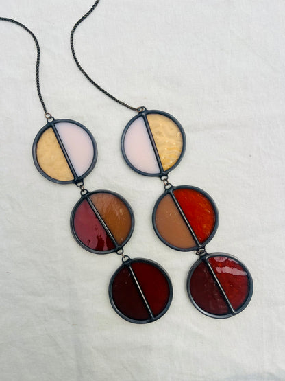 Drop Trio Stained Glass