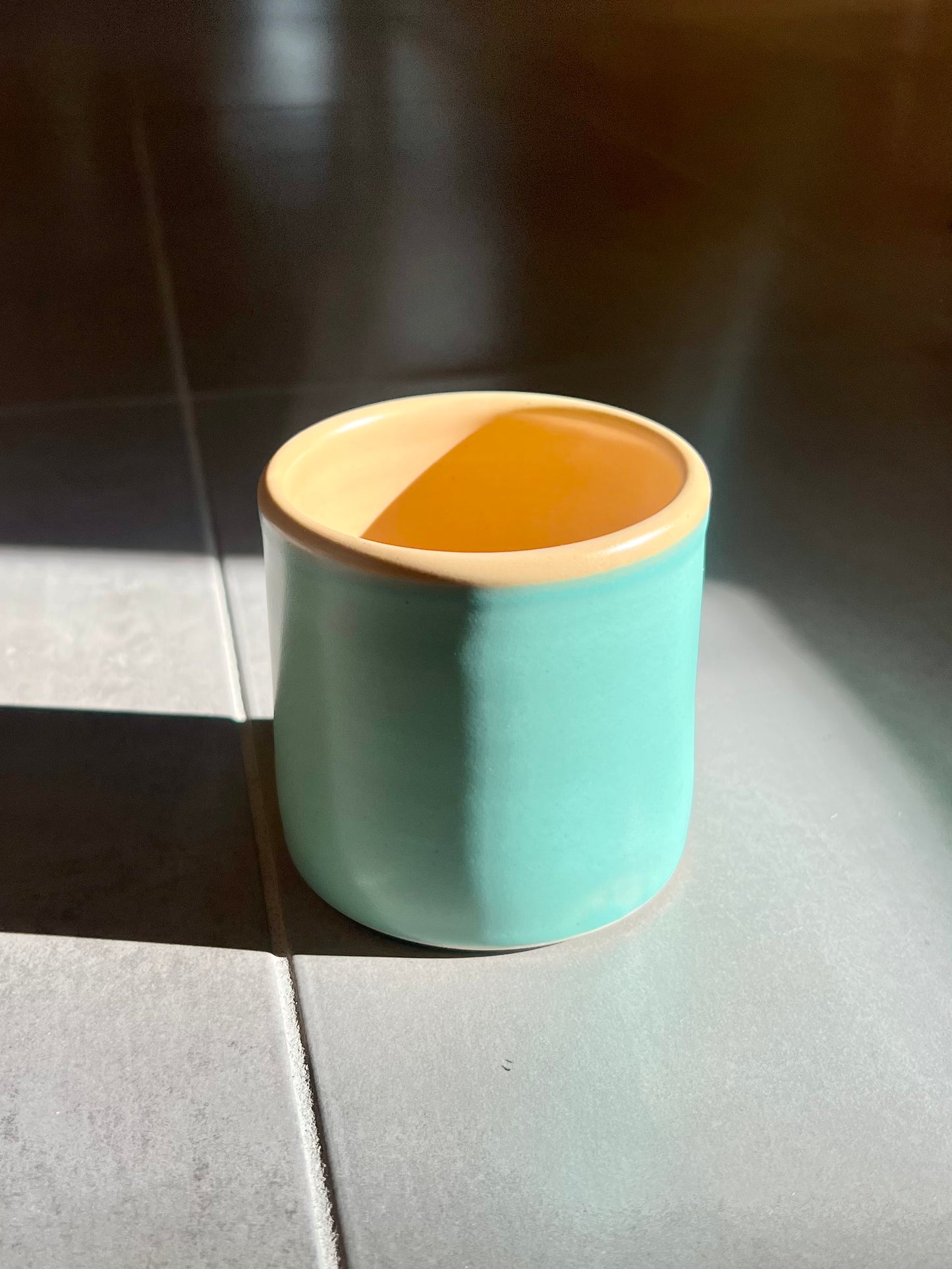 Two Toned Ceramic Tumbler
