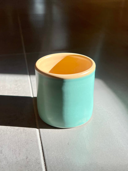 Two Toned Ceramic Tumbler