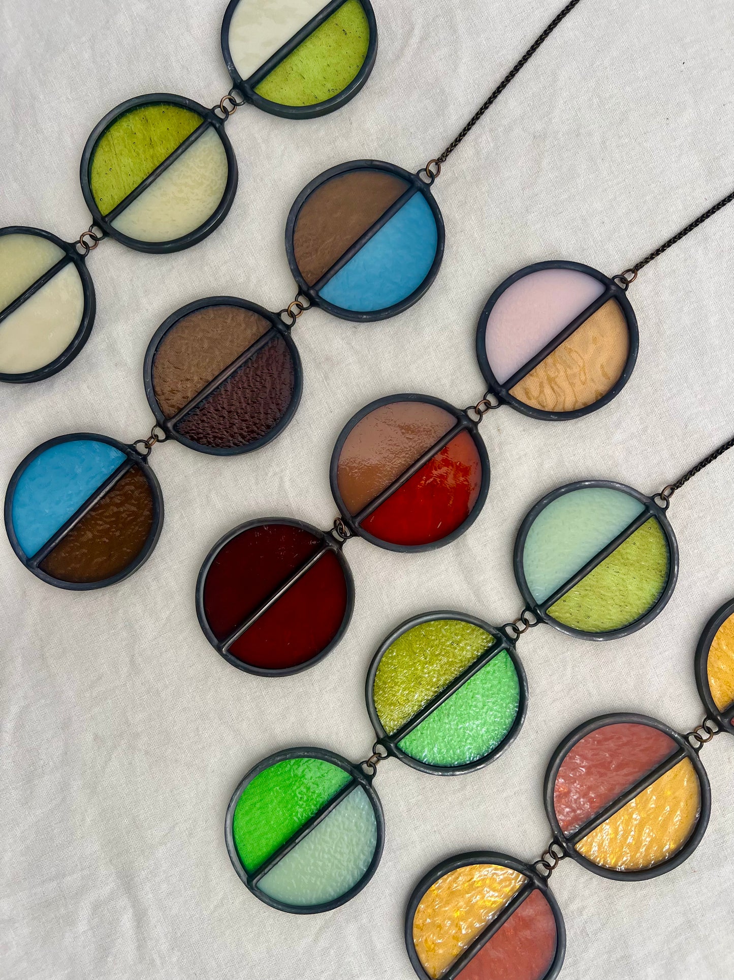 Drop Trio Stained Glass