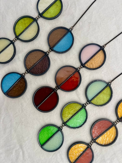 Drop Trio Stained Glass