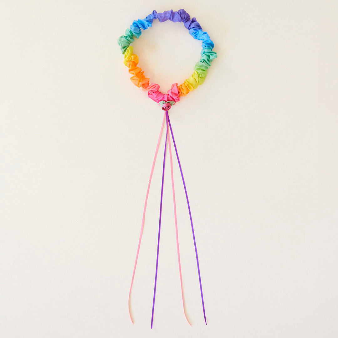 Silk Rainbow Crown
