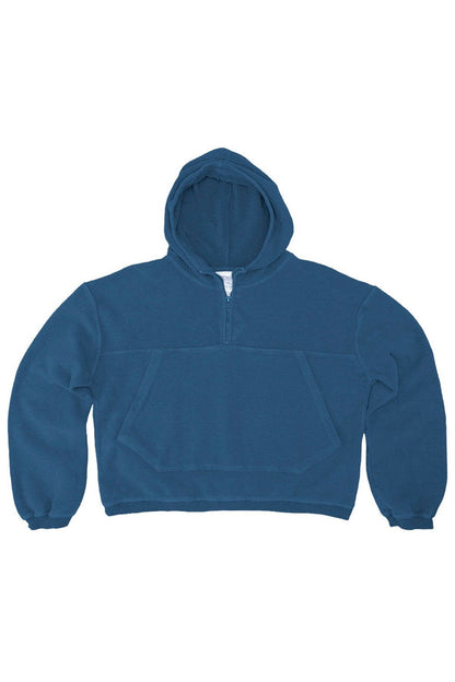Heathered Osprey Cropped Sweatshirt