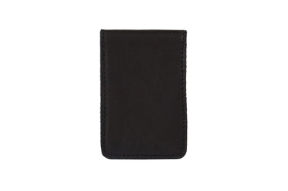 Highlands two slot wallet is slim and minimal in design. Aniline leather.