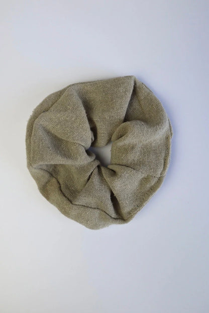 Raw Silk Scrunchies