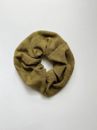 Raw Silk Scrunchies