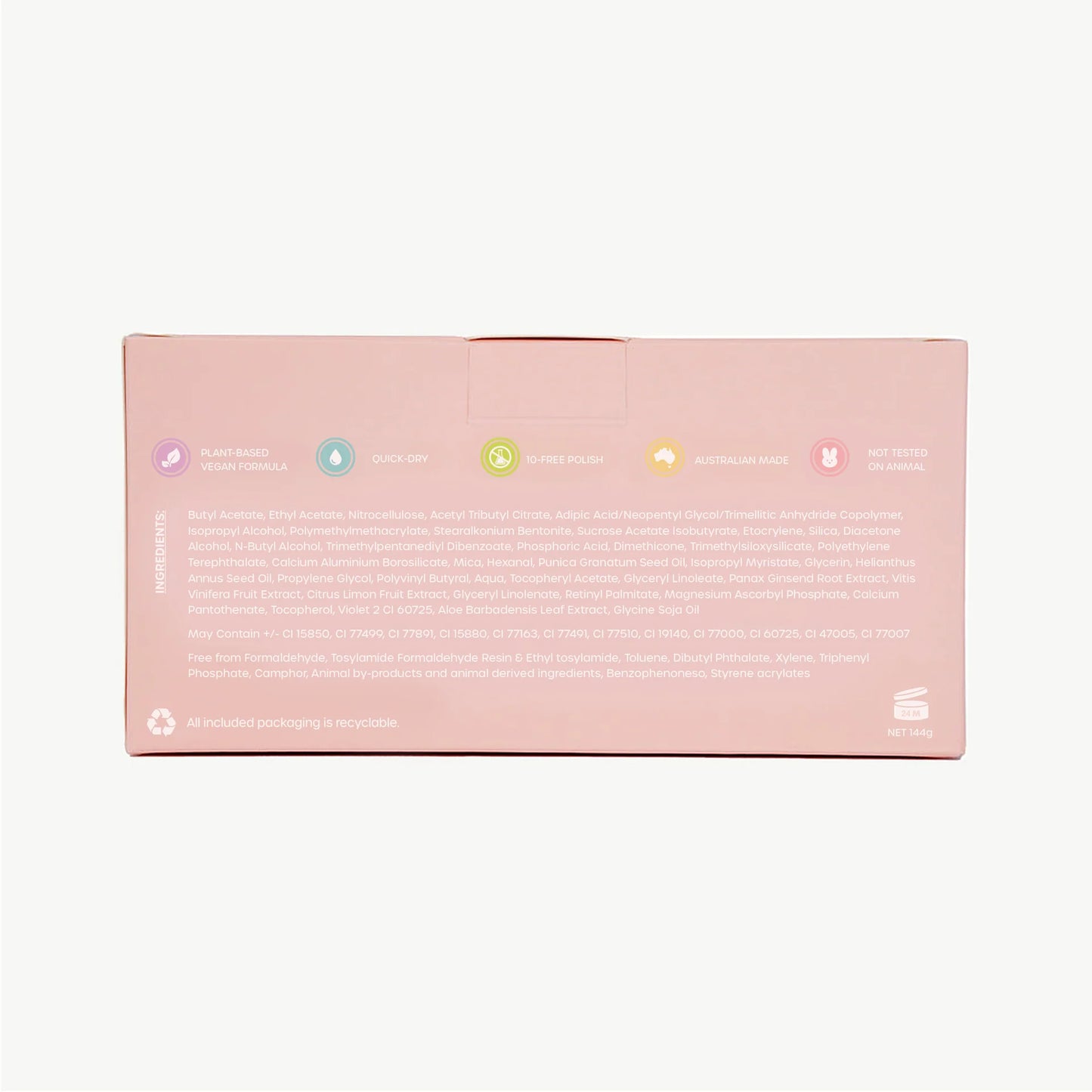 Kids Non Toxic Nail Polish Set