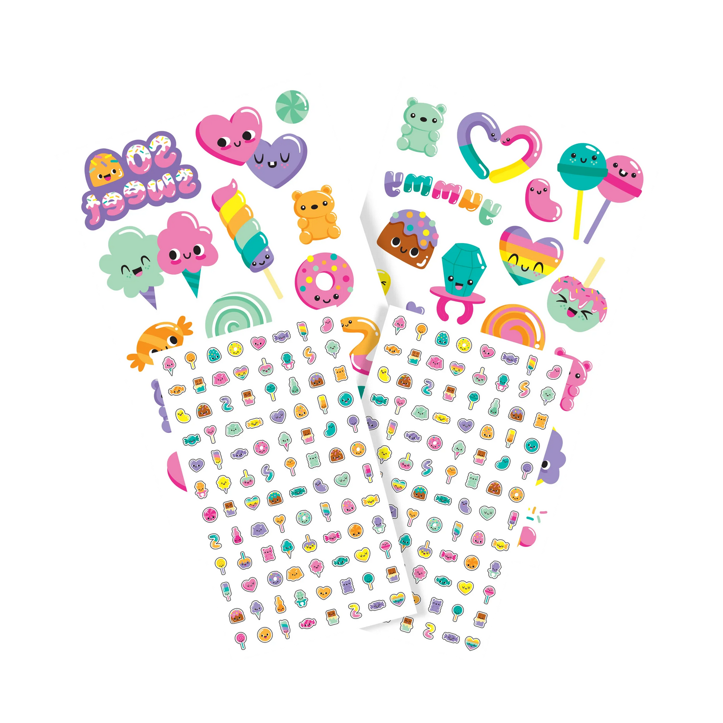 Temporary Tattoos & Nail Stickers Set