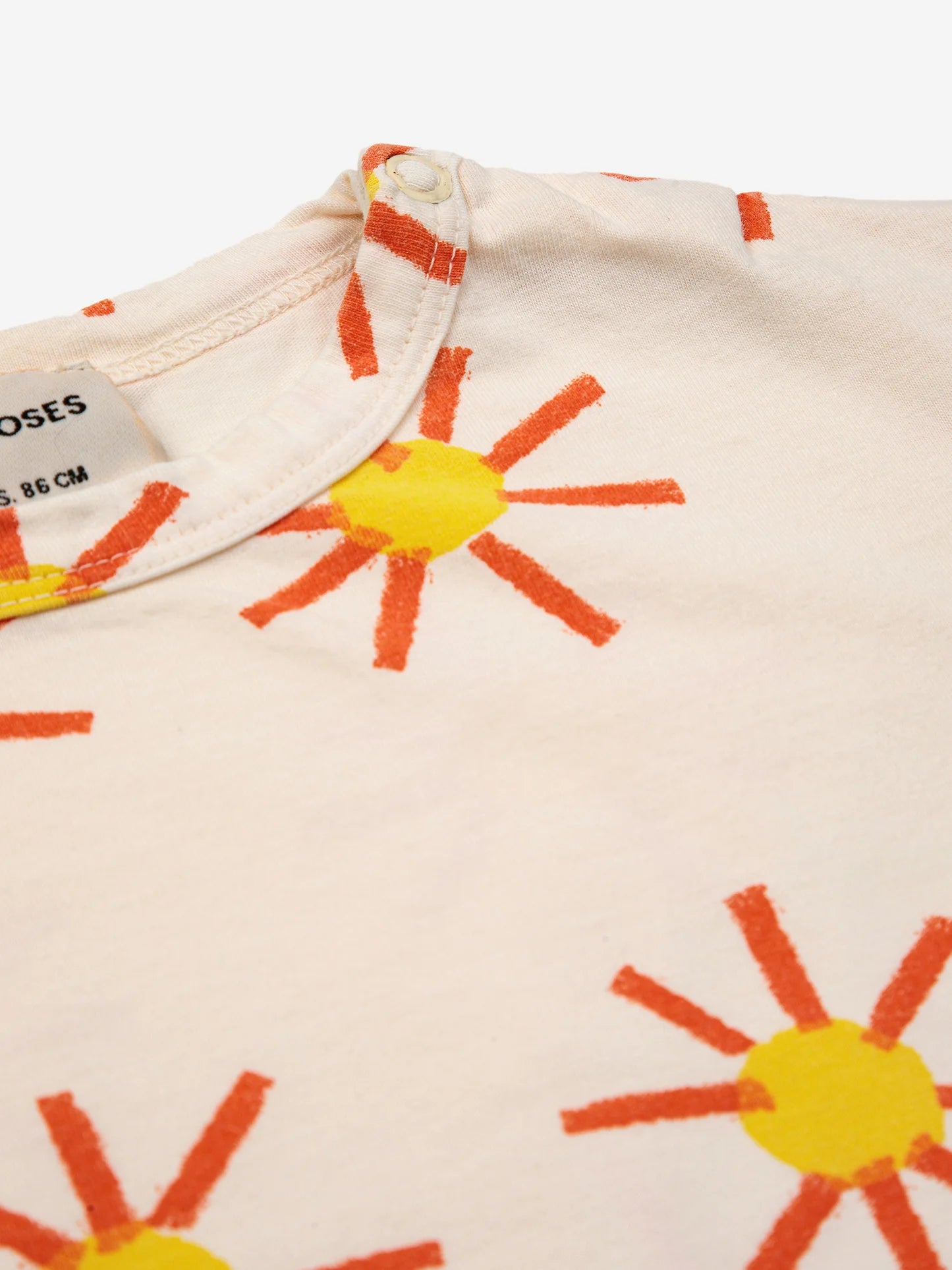 Baby Sun All Over Sun T shirt by Bobo Choses.