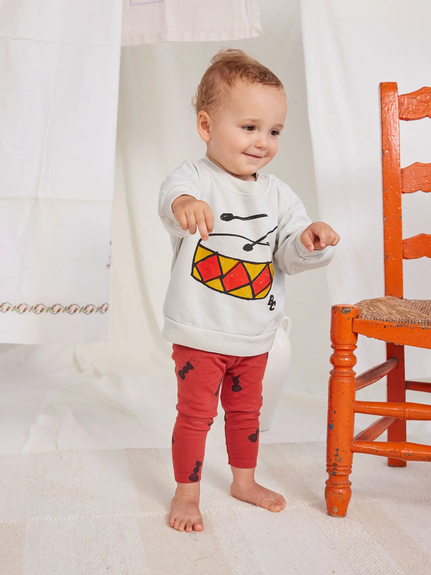 Baby Ant All Over Leggings by Bobo Choses.