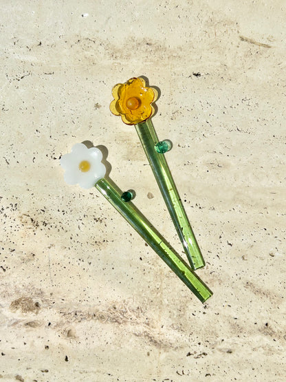 Flower Glass Stirring Spoon