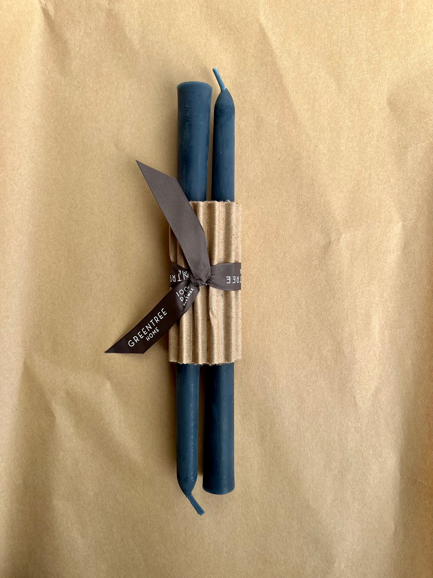 Everyday Tapers are "classic" candles. What makes a classic a classic? Beautiful anytime and anywhere – simple, meaningful, and perfect for every kind of occasion.  Set of 2, 100% pure North American beeswax candles. Each candle is hand poured and individually finished in New York State. blue slate