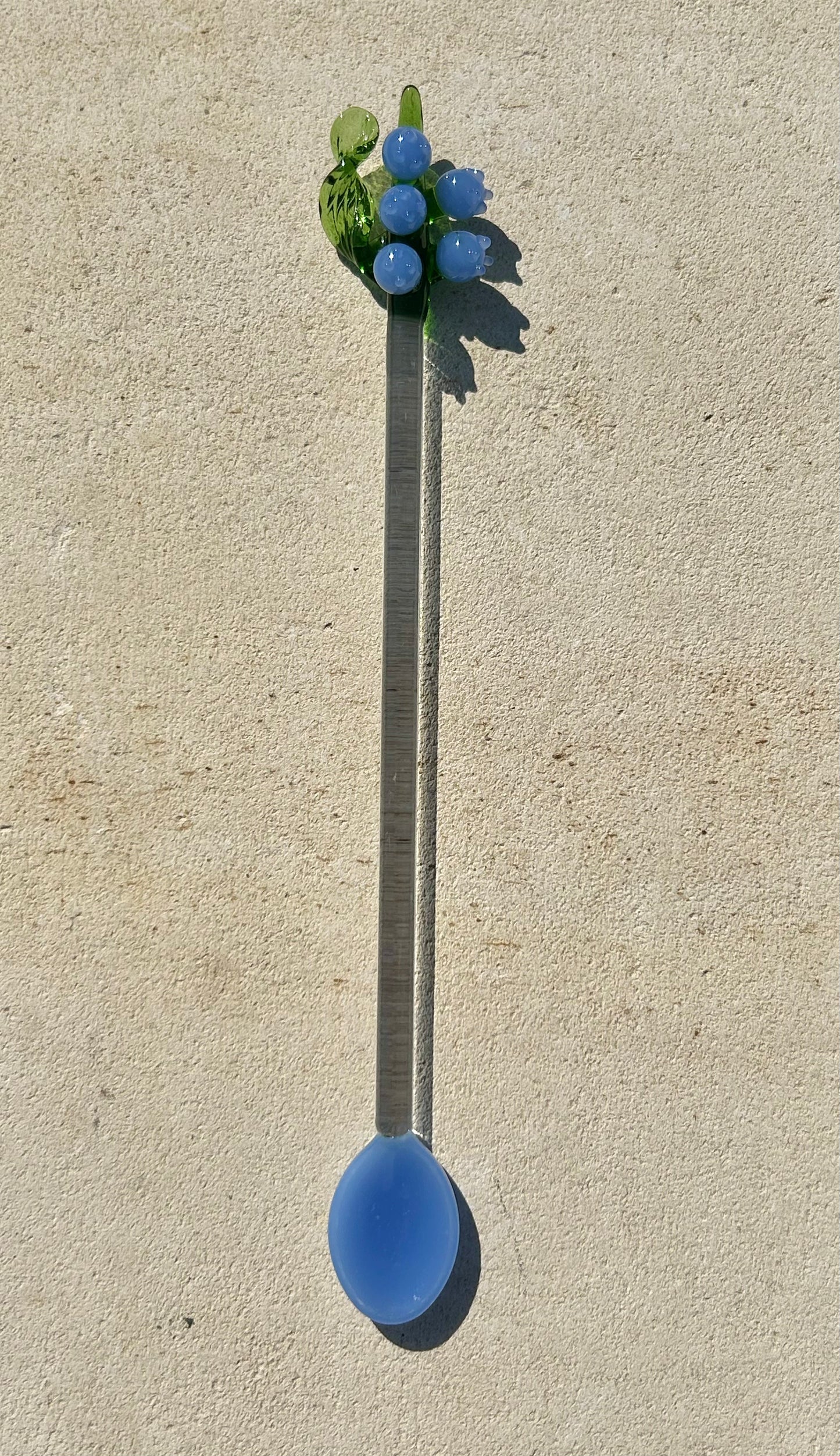 Flower Glass Stirring Spoon