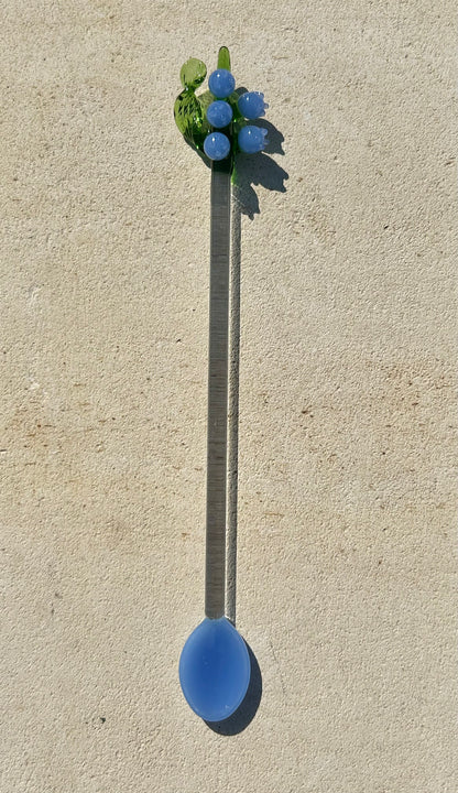 Flower Glass Stirring Spoon