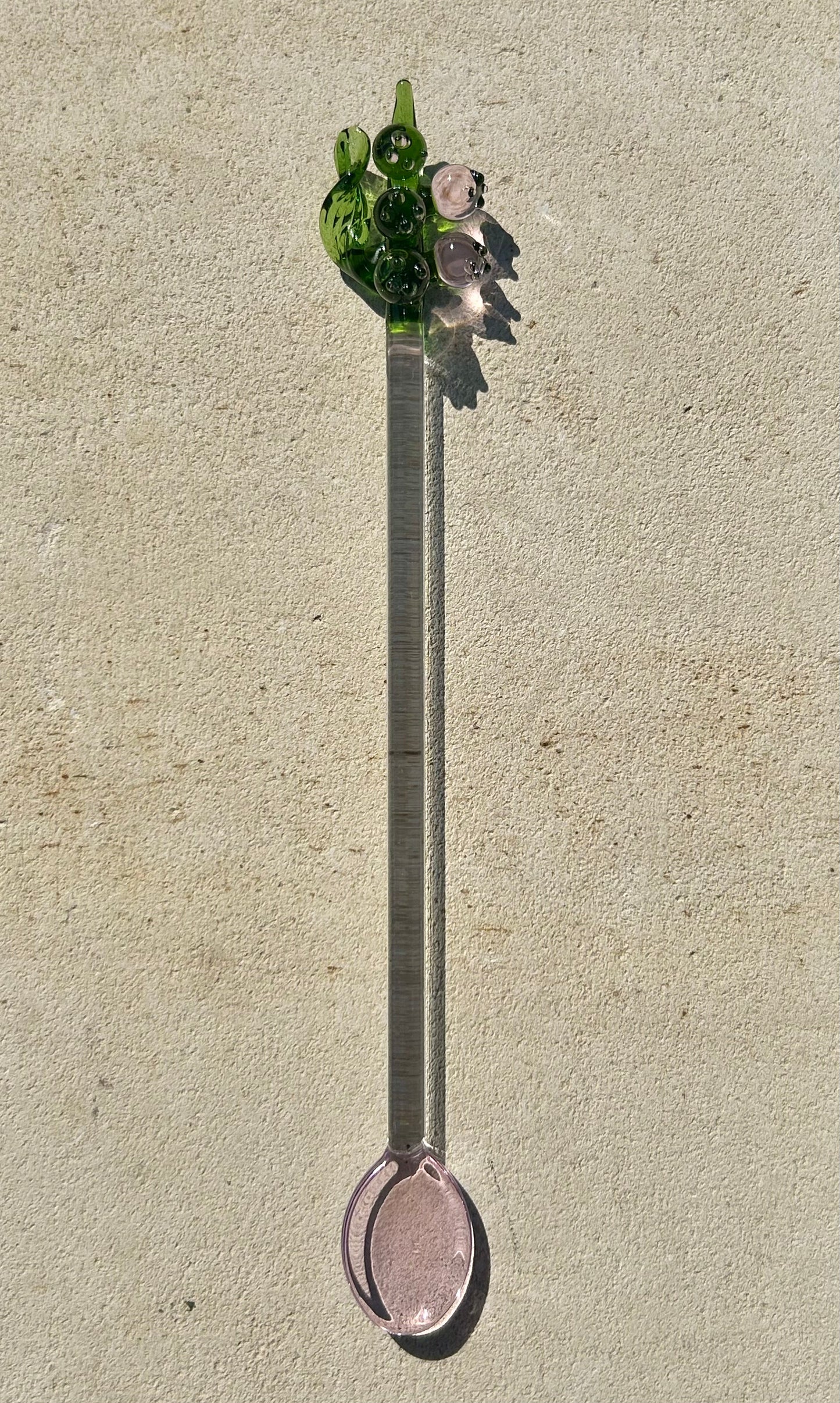 Flower Glass Stirring Spoon