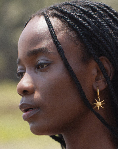 Soleilseeker Hoop Earrings