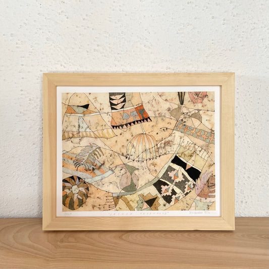 11x14 Joshua Tree House Print by Scout Dunbar. Made with pigment ink on textured archival cotton rag paper. Signed, titled, and dated.