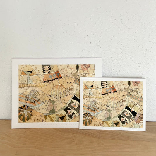 11x14 Joshua Tree House Print by Scout Dunbar. Made with pigment ink on textured archival cotton rag paper. Signed, titled, and dated.