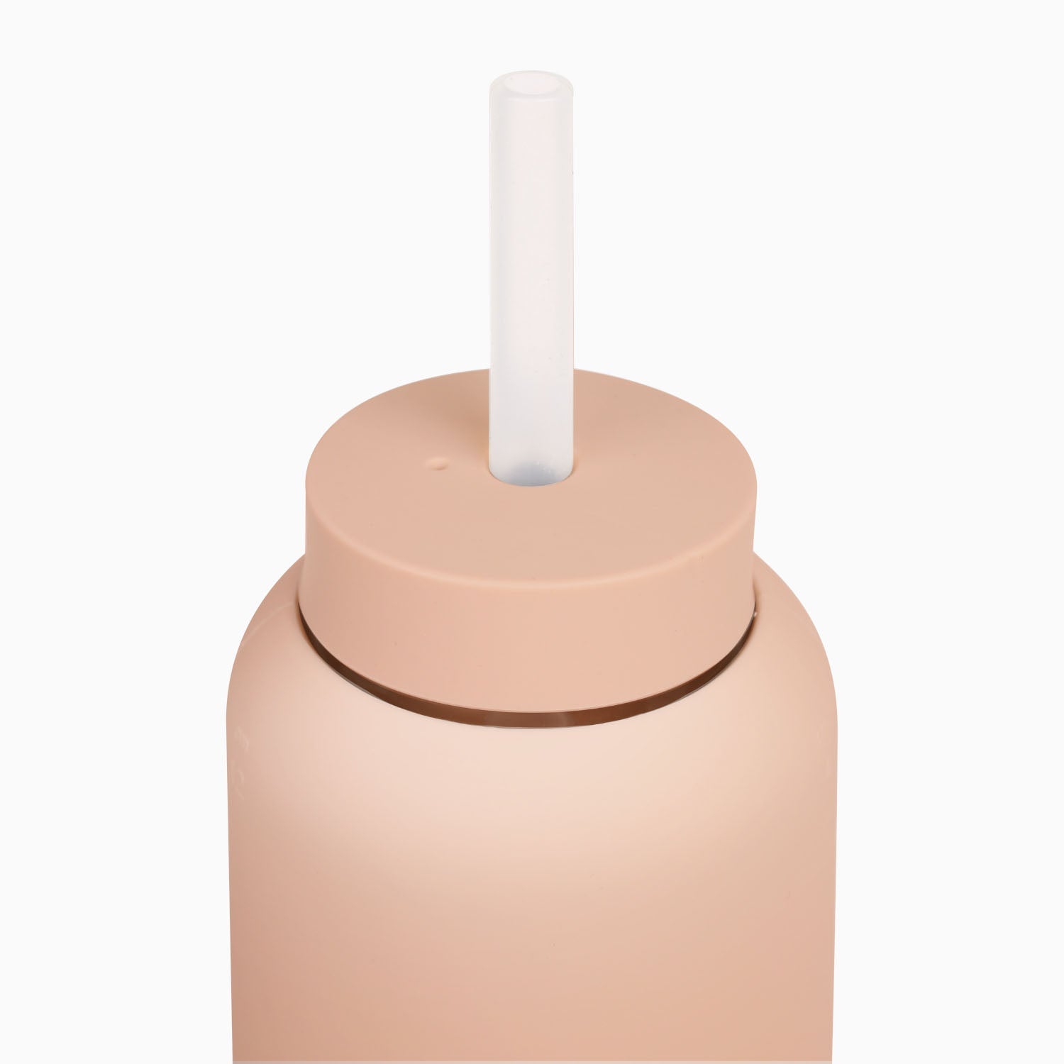 A reusable silicone straw & cap for clean, easy drinking, made to pair with the Hydration Tracking Water Bottle. Made from the purest food-grade silicone. Available at Thread Spun in Encinitas, Ca.