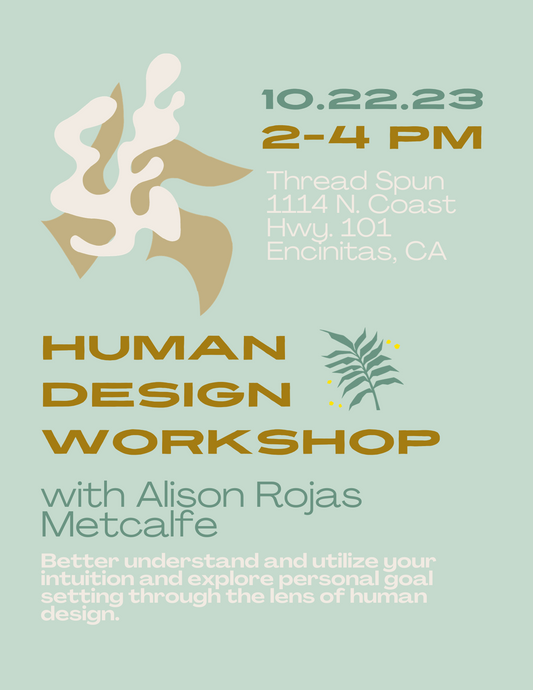 Human design workshop in San Diego