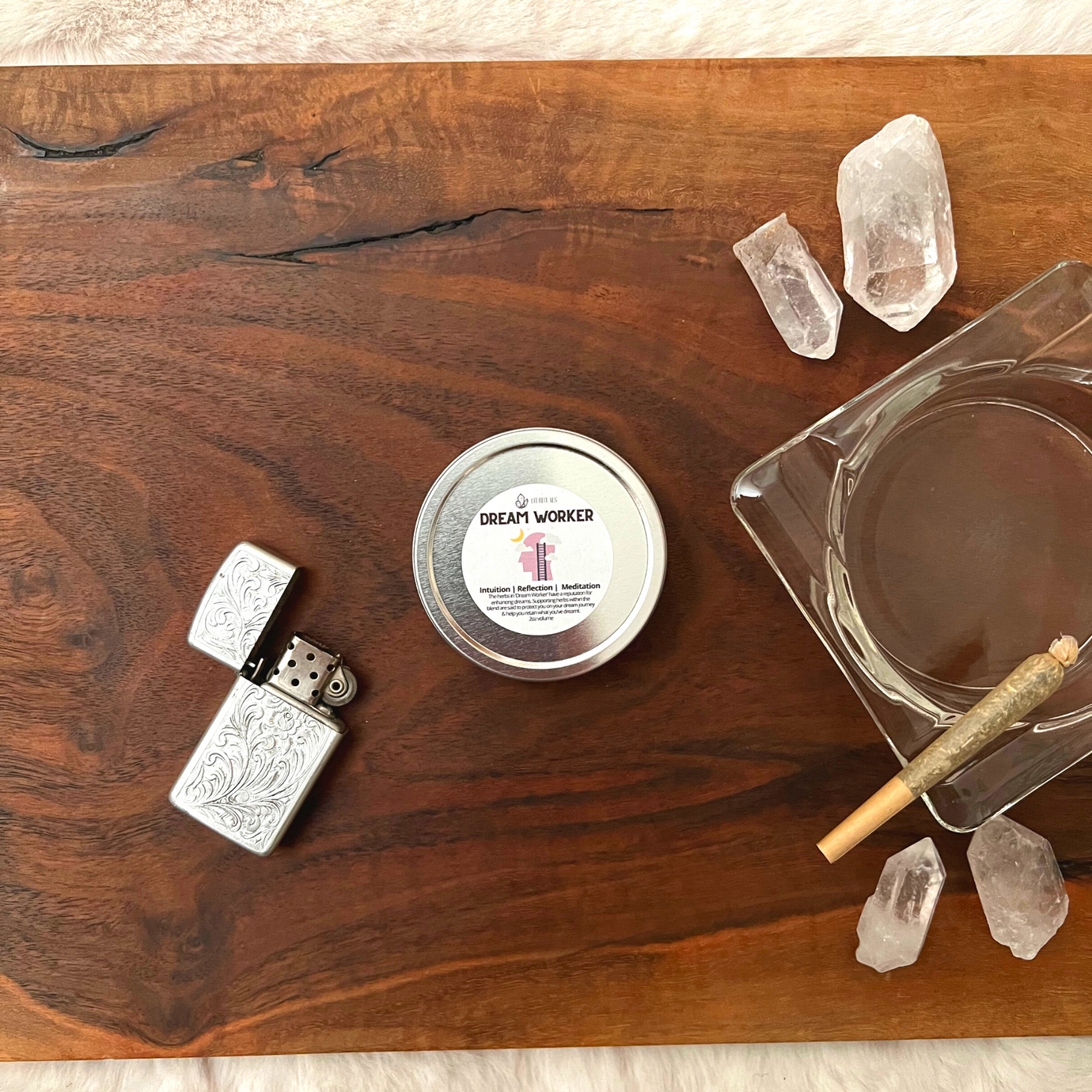 Herbal smoke blend by Lit Rituals, 2 oz