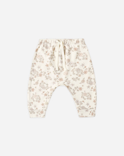 Floral Vine Drawstring Pant
