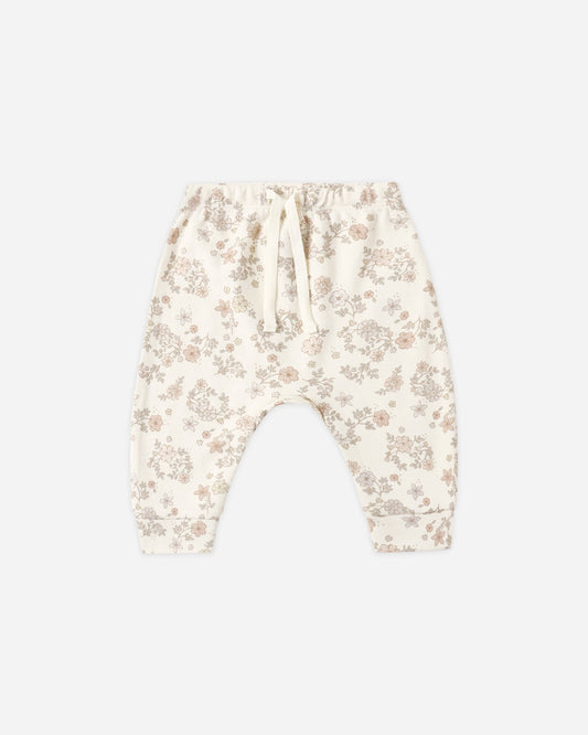 Floral Vine Drawstring Pant