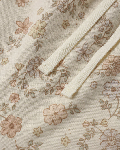 Floral Vine Drawstring Pant