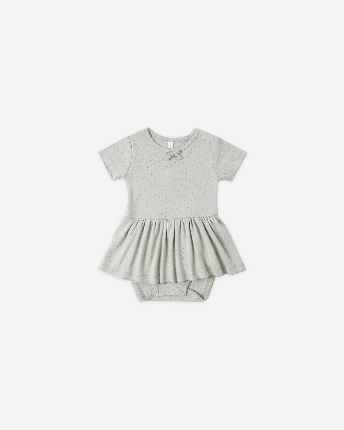 Pointelle Skirted Bodysuit