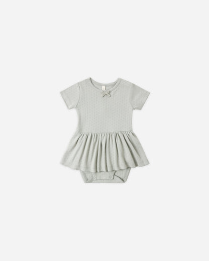 Pointelle Skirted Bodysuit