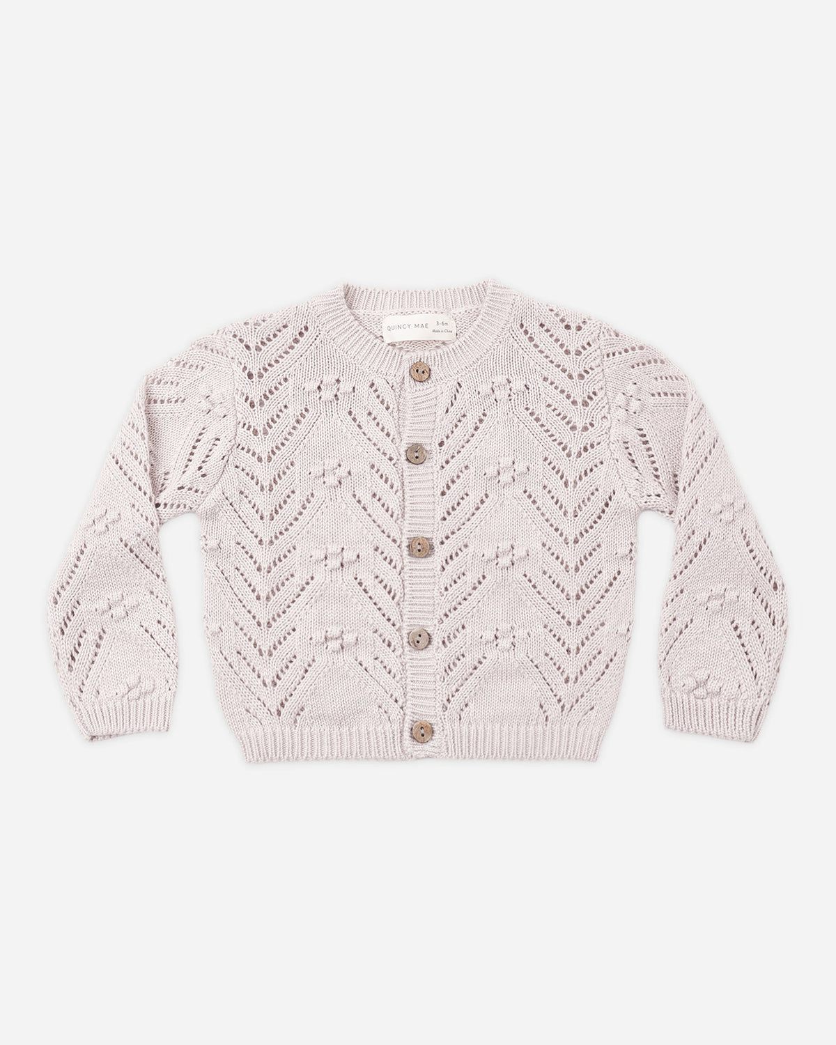 Lilac Knit Cardigan