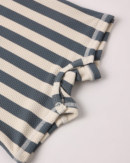 Striped One Piece Rashguard
