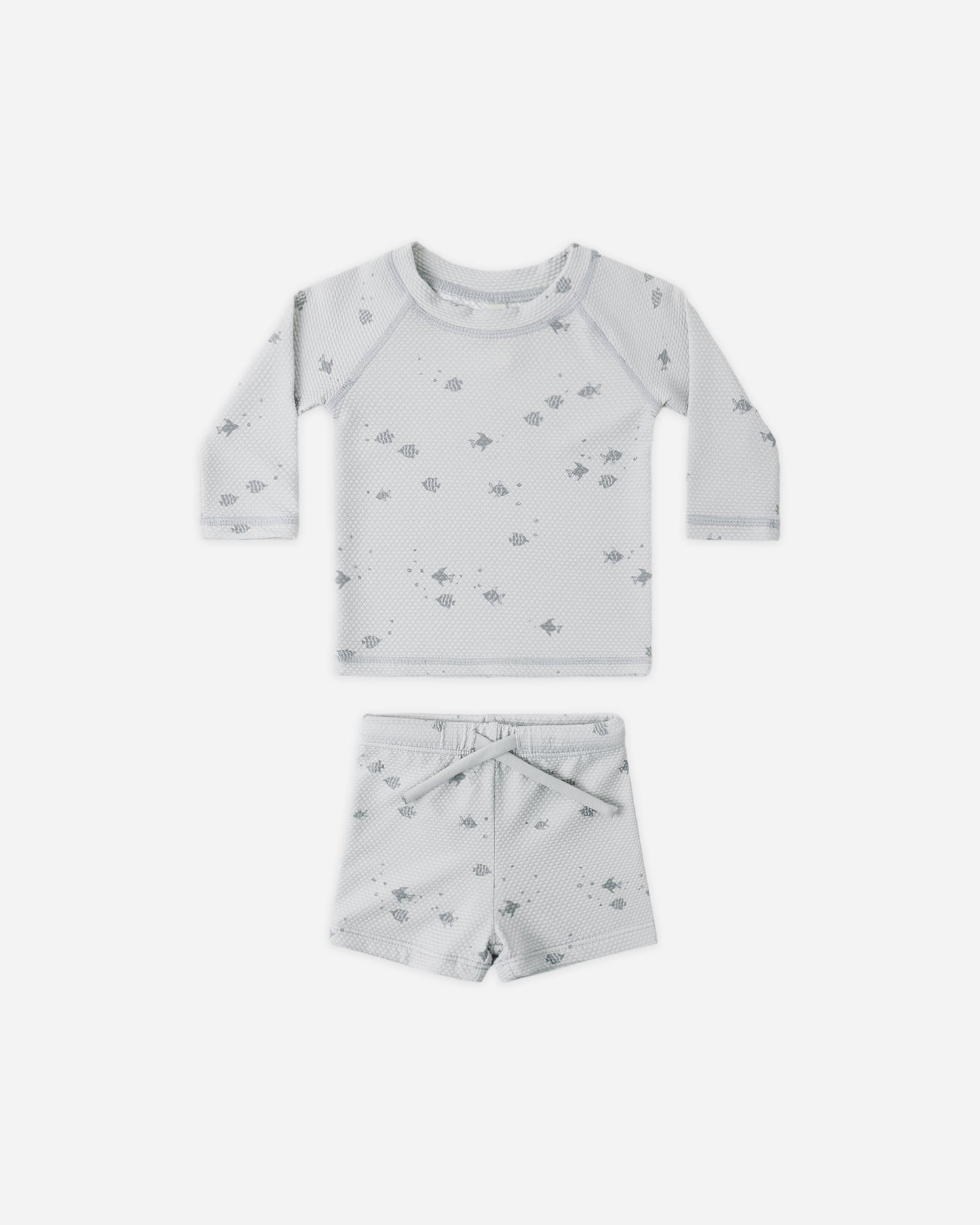 Fish Finn Rashguard + Shorts Set