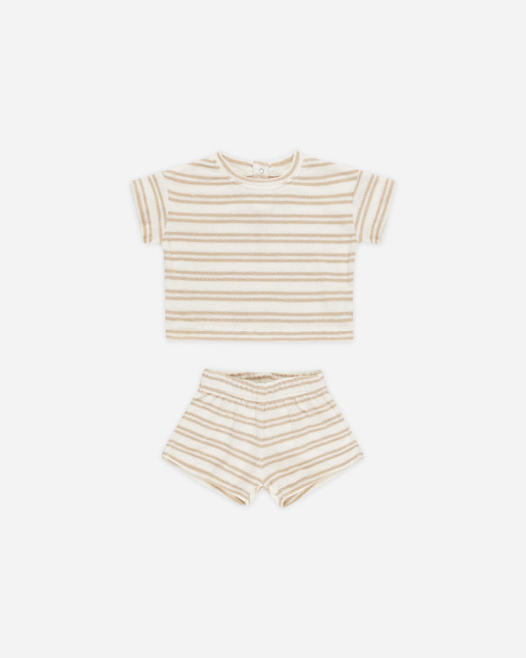 Terry Tee + Shorts Set