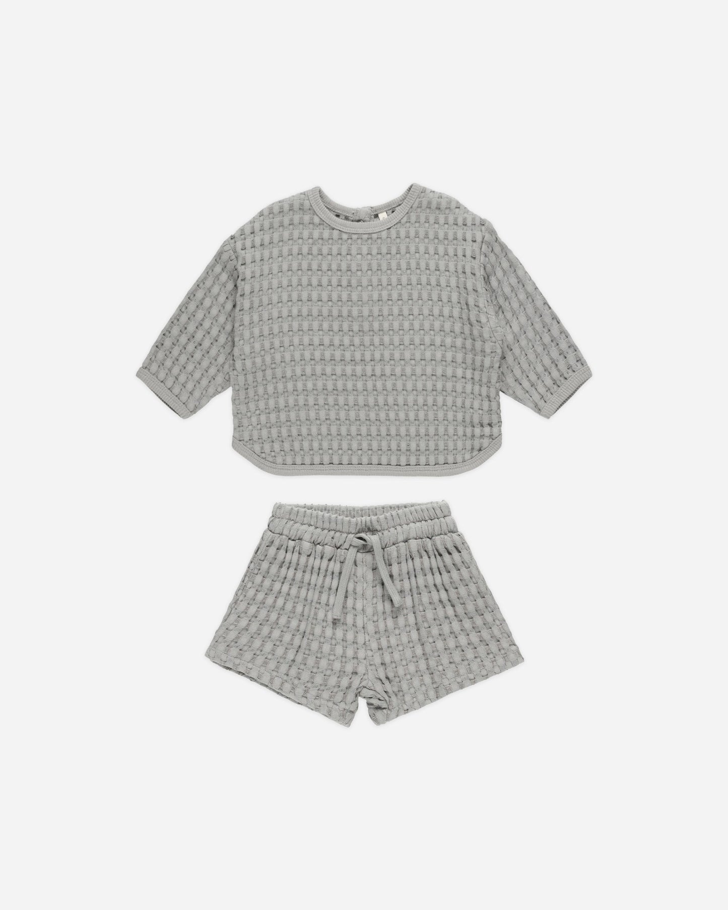 Flynn Set in Dusty Blue