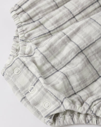 Maya Plaid Romper