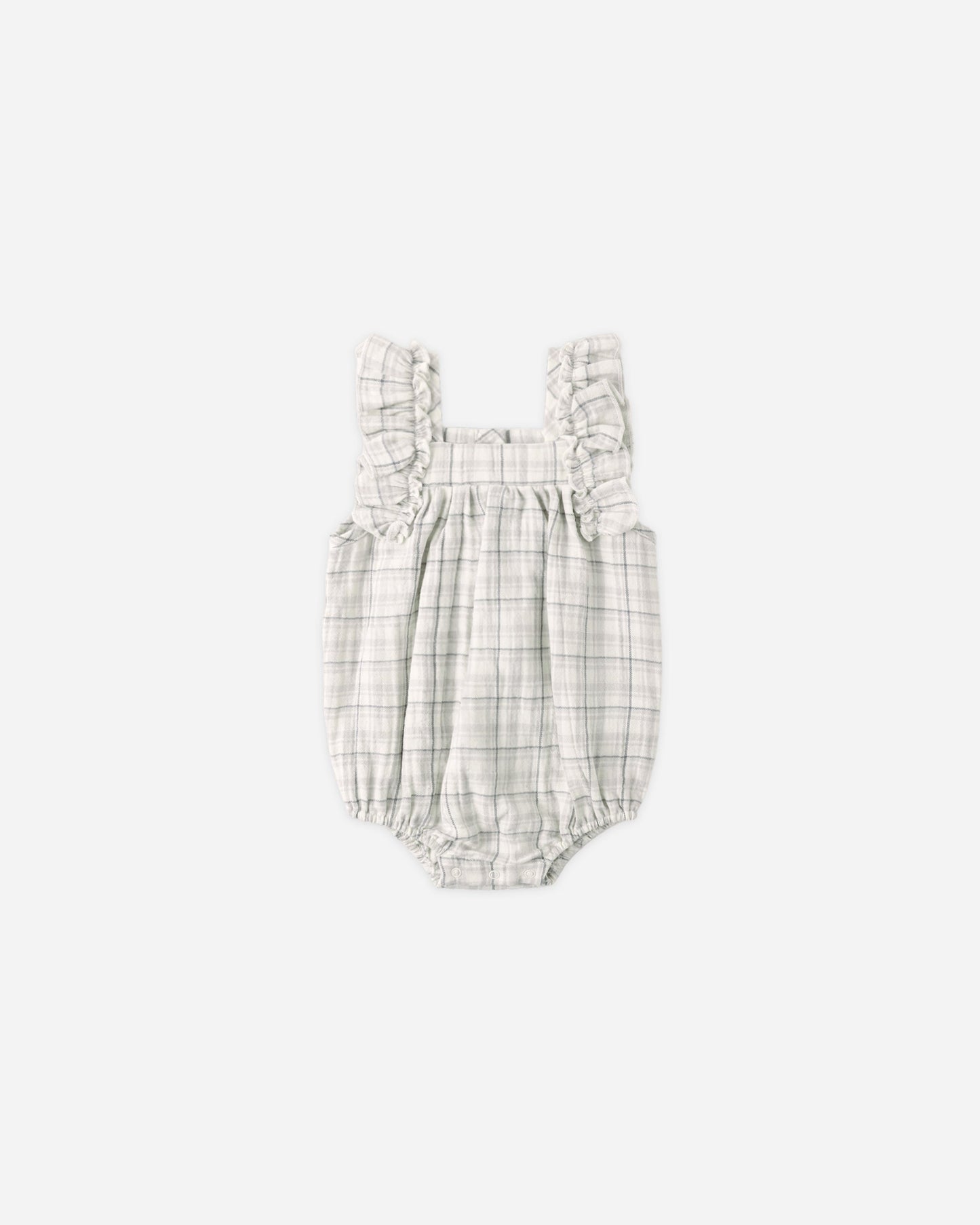 Maya Plaid Romper