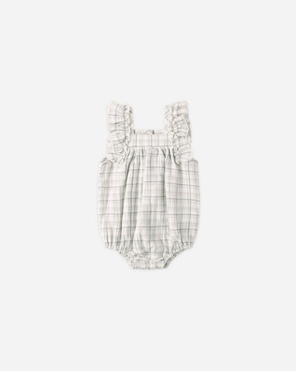 Maya Plaid Romper