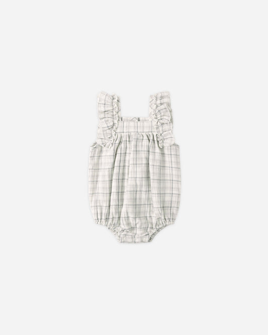 Maya Plaid Romper