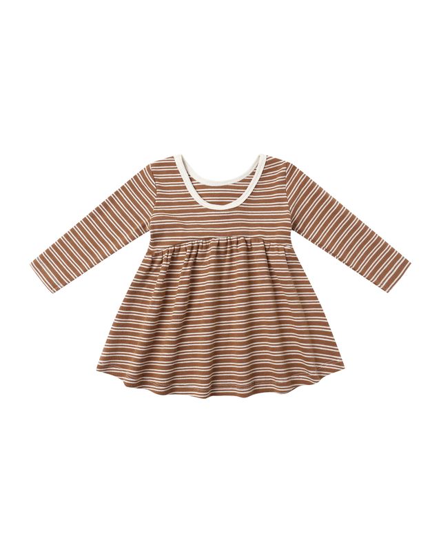 Ribbed Long Sleeve Dress