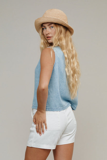 Jungmaven Skyline Denim Vest 