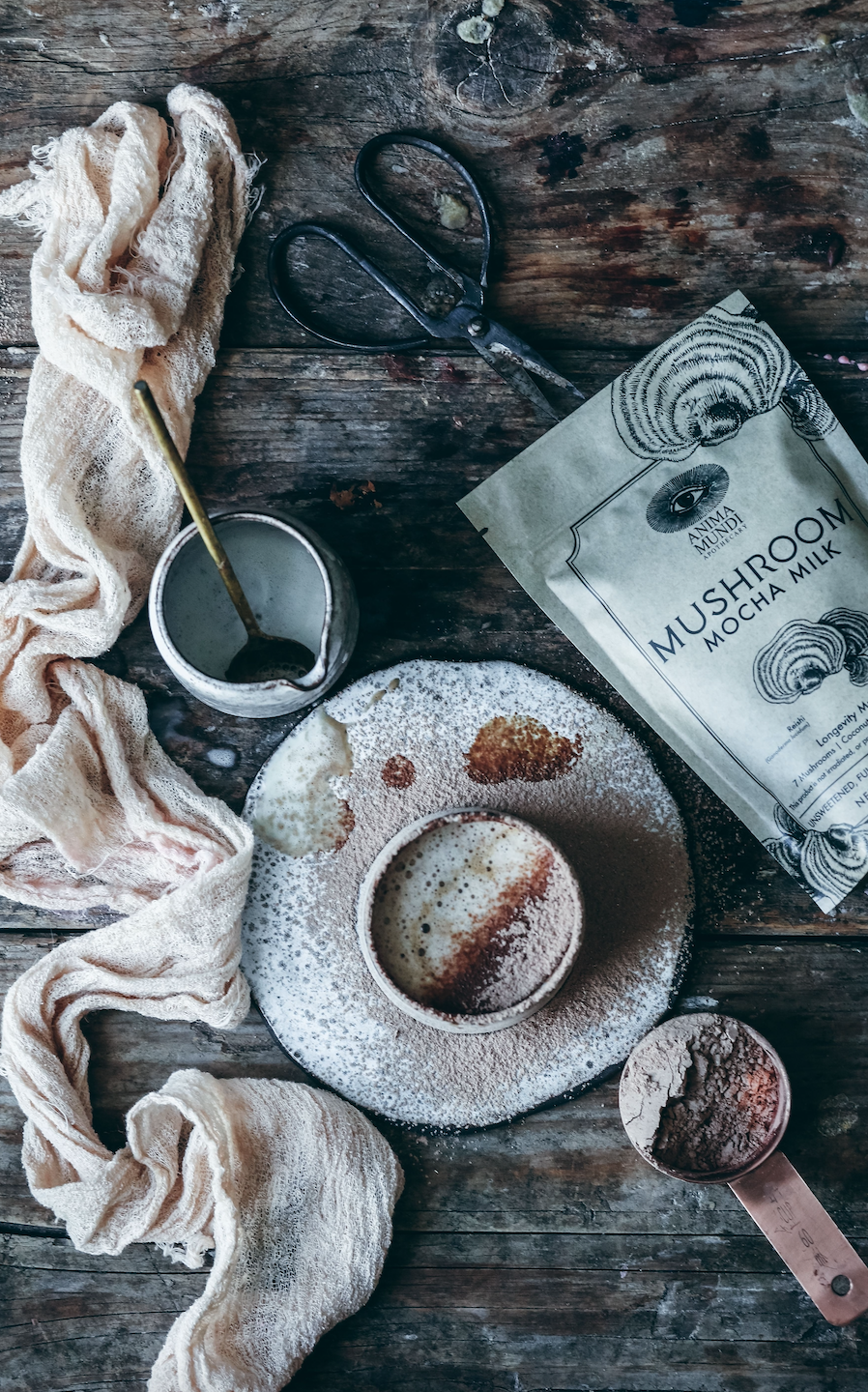 Mushroom Mocha Milk Adaptogenic Creamer