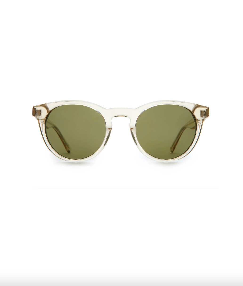 The Shake Appeal is a larger-than-average keyhole frame. It's fairly narrow, but its thin, adjustable temples allow for a more universal fit. Handcrafted bioacetate frames—biodegradable, plant-based, earth-friendlier. Rx-ready.