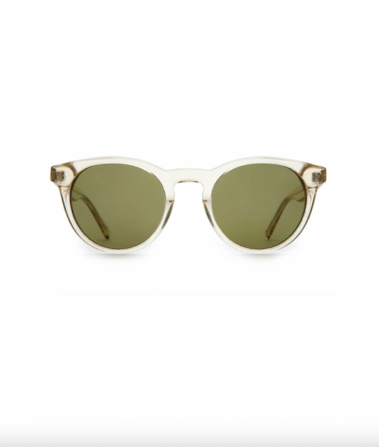 The Shake Appeal is a larger-than-average keyhole frame. It's fairly narrow, but its thin, adjustable temples allow for a more universal fit. Handcrafted bioacetate frames—biodegradable, plant-based, earth-friendlier. Rx-ready.